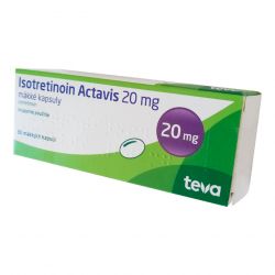 Изотретиноин Actavis (аналог Акненормин, Aknenormin) капс. 20мг 30шт в Бугульме и области фото