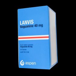 Ланвис (Тиогуанин) таблетки 40мг 25шт в Бугульме и области фото