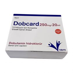 Добутамин Добкард Dobcard (dobutamine) р-р д/ин амп 250мг/20мл в Бугульме и области фото