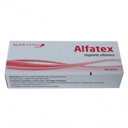 Альфатекс (Эубетал Антибиотико) глазная мазь 3г в Бугульме и области фото