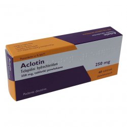 Аклотин (Тиклопидин, Тикло) 250мг 60шт в Бугульме и области фото