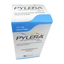 Пилера (Pylera) 140мг/125мг/125мг капс. №120шт