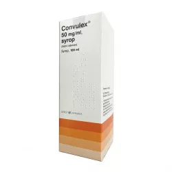 Конвулекс сироп для детей 50мг/мл флакон 100мл