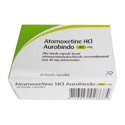Атомоксетин HCL 40 мг Европа :: Аналог Когниттера :: Aurobindo капс. №30 в Бугульме и области фото