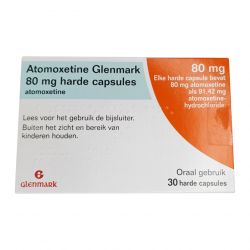 Атомоксетин 80 мг Европа :: Аналог Когниттера :: Glenmark капс. №30 в Бугульме и области фото
